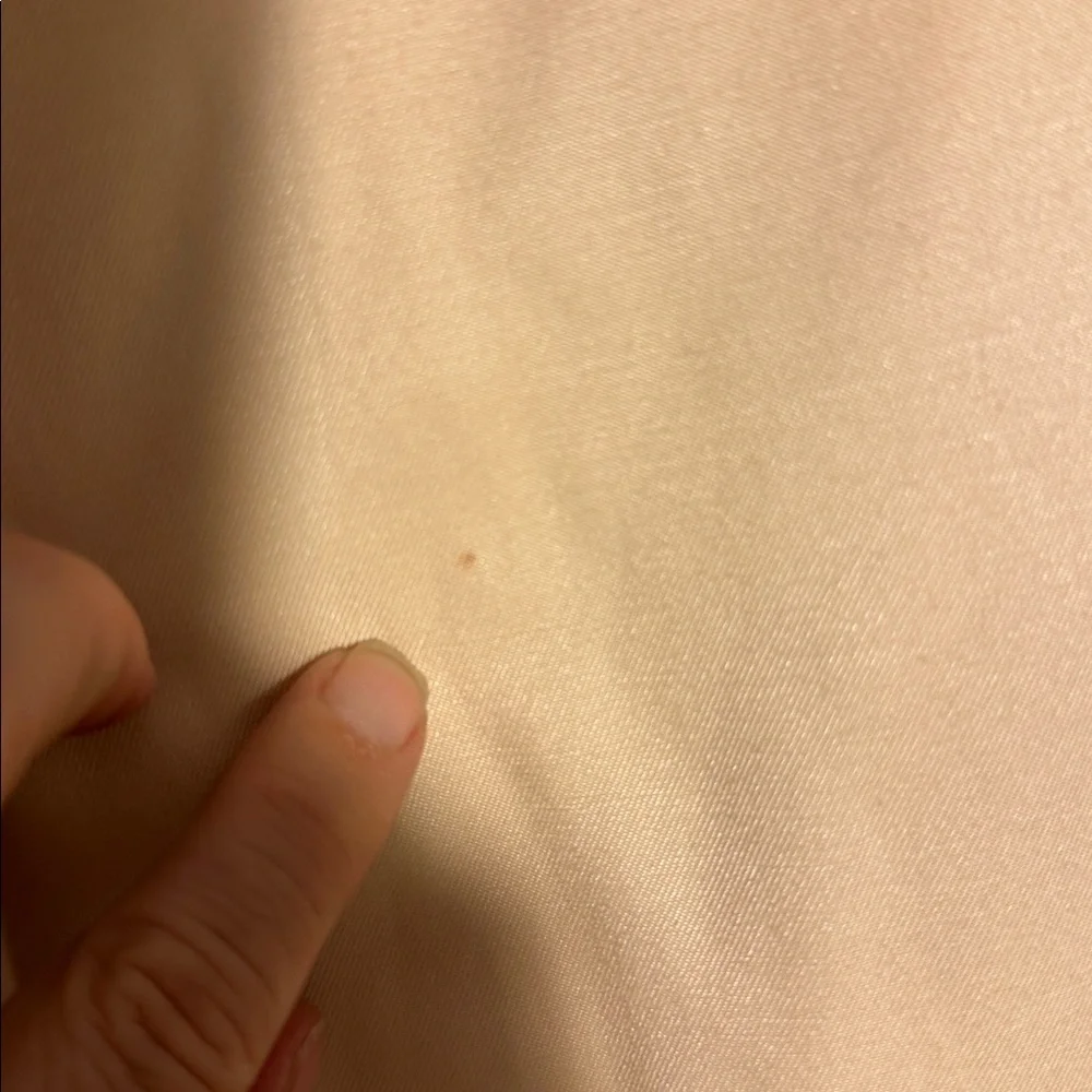 Ellen Tracy silk blend Cream long skirt - Picture 3 of 7